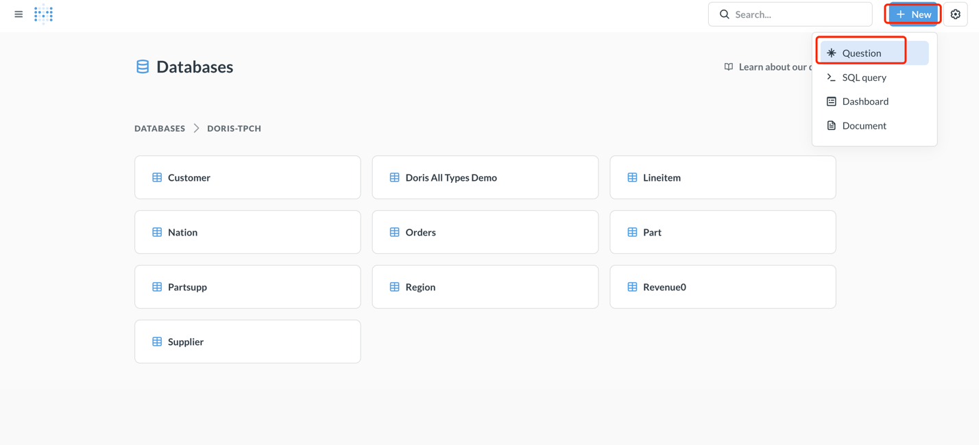 Create a new question