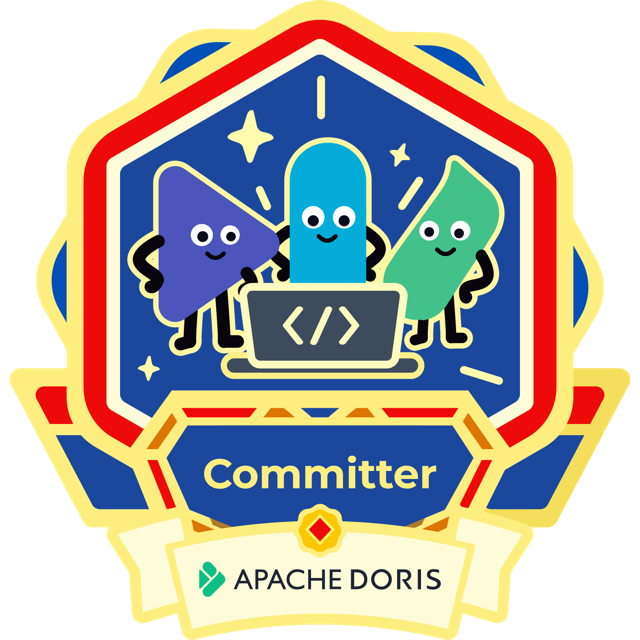 Apache Doris Committer badge